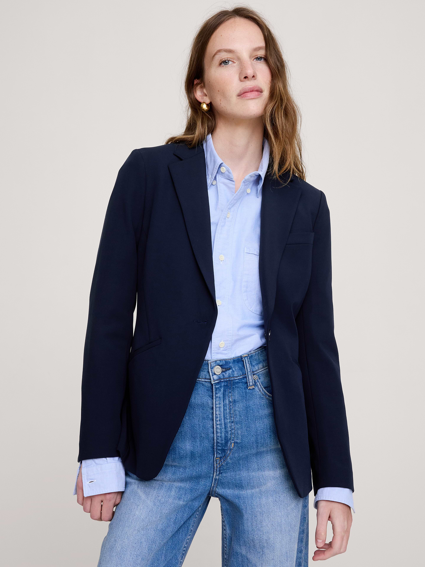 Image number 3 showing, Slim City Stretch Blazer