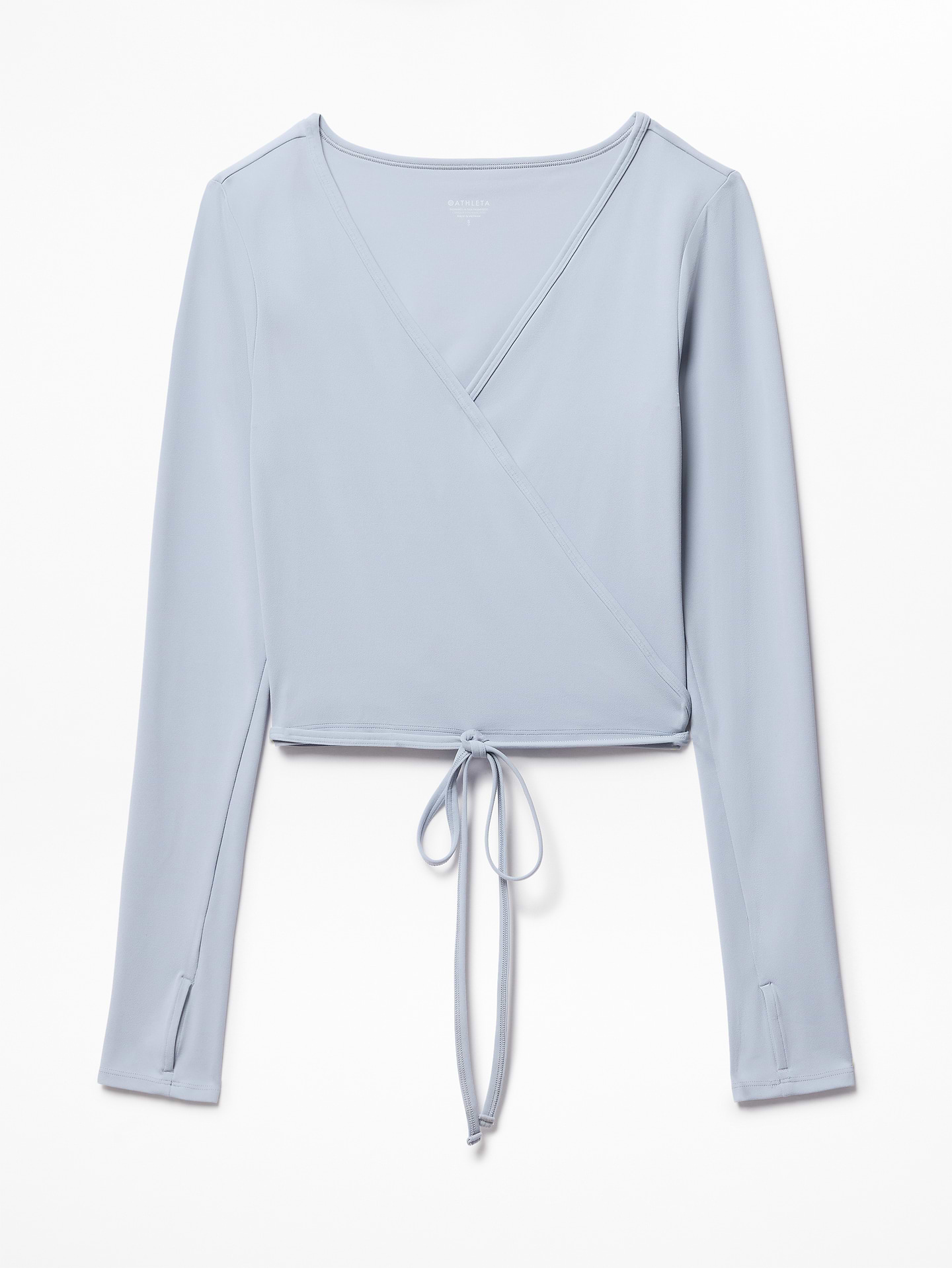 Image 6 of 6, Transcend Wrap Crop Top