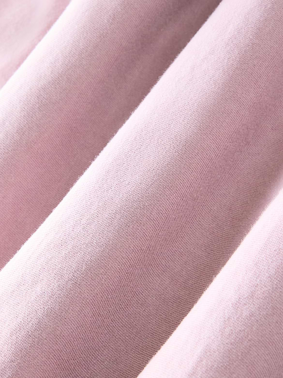 Airy Cotton Terry Snow Wash Capri