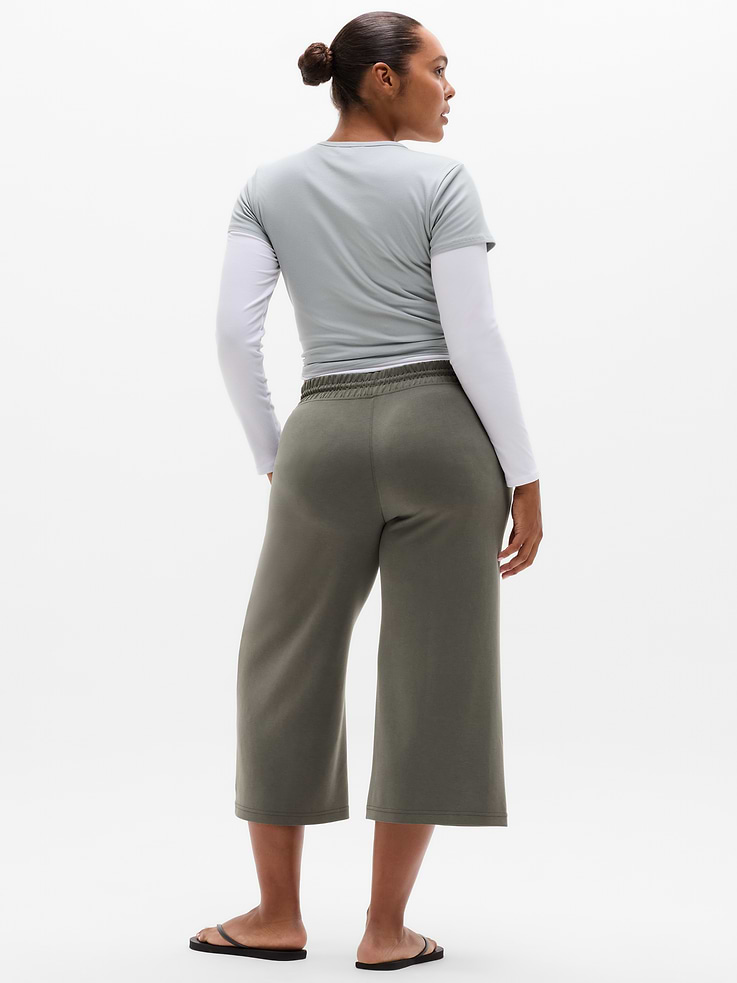 Image number 6 showing, Seasoft Wide Crop Pant