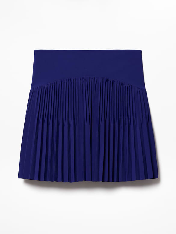 Featherweight Plissé Skort