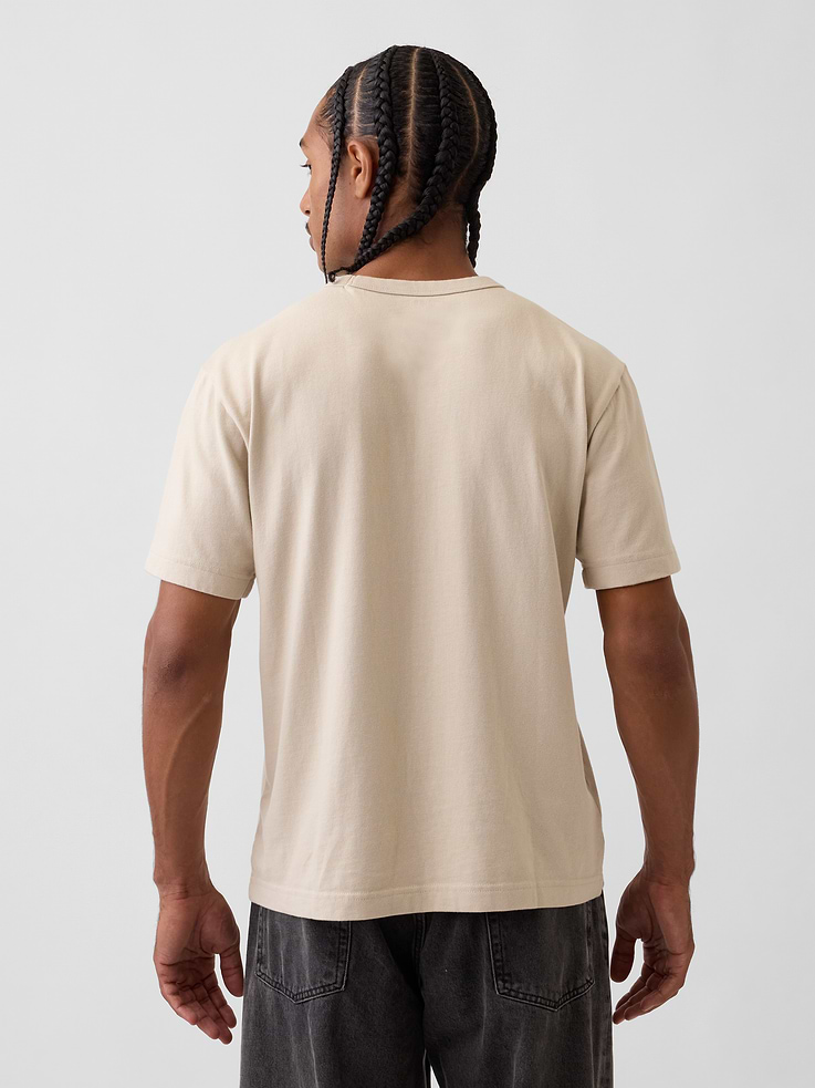 Image number 3 showing, Adult Heavyweight Relaxed T-Shirt