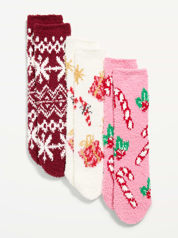 Cozy Crew Socks 3-Pack for Women