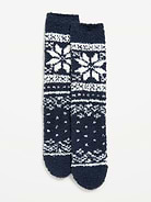Image 1 of 2, plush cozy knit, seasonal prints vary, Product #905894