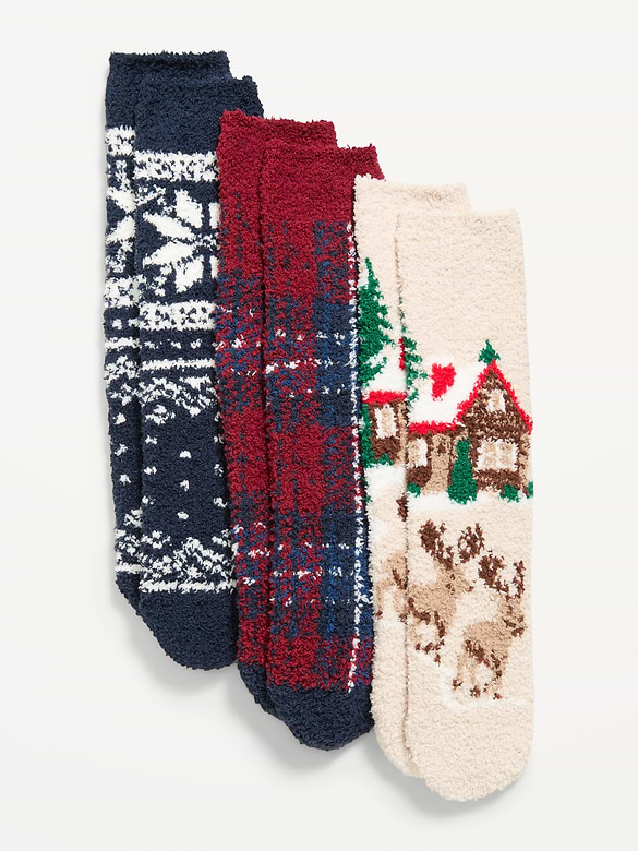 Cozy Ankle Socks 3-Pack for Men
