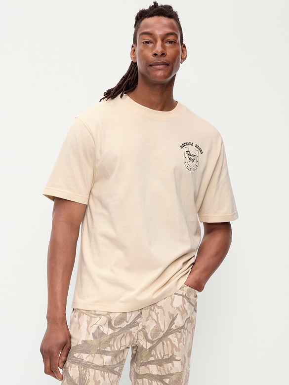 Loose Heavyweight Graphic T-Shirt