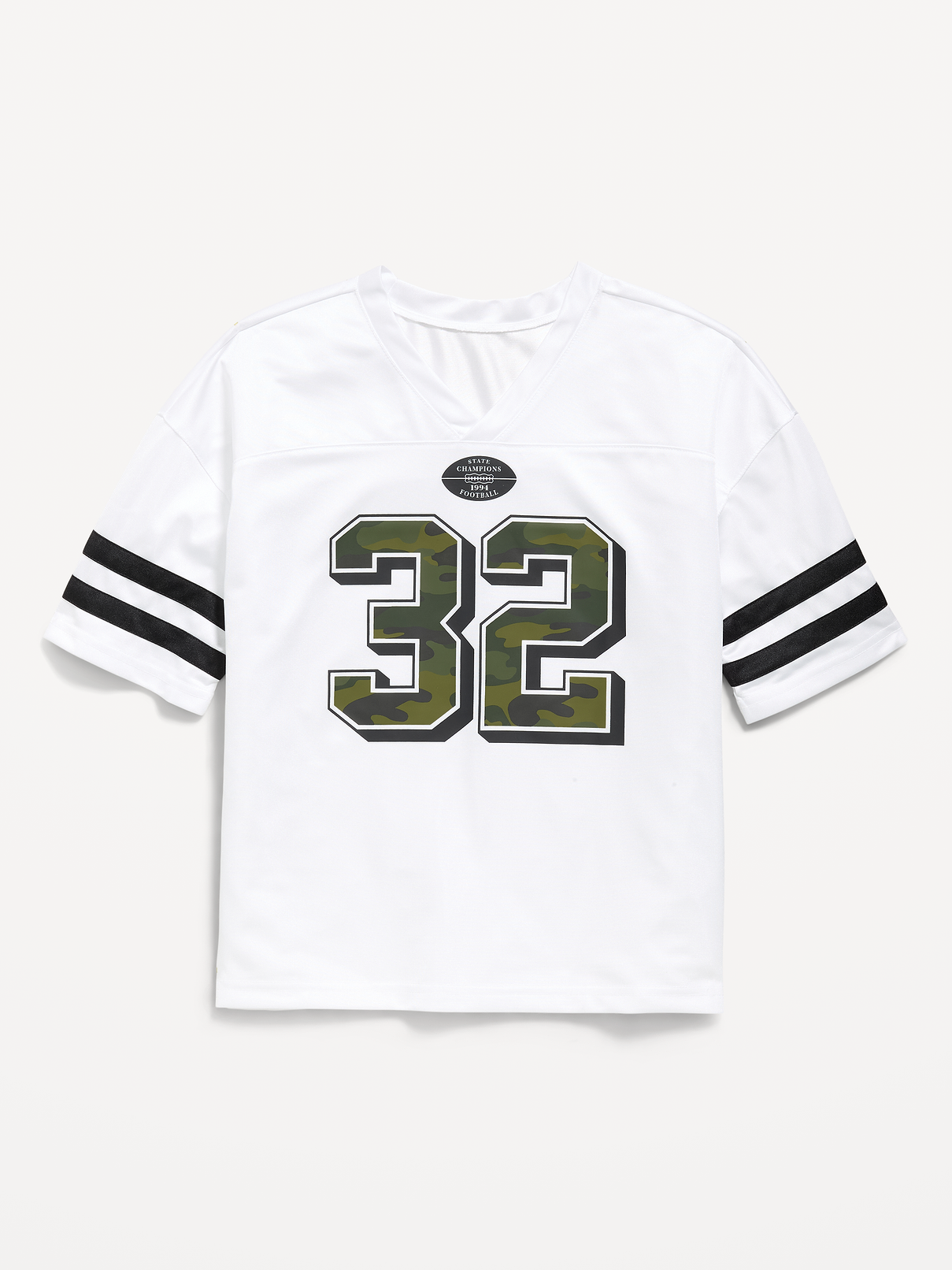 Image number 2 showing, Oversized Football-Style Lifestyle Jersey T-Shirt for Boys