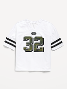 Image number 2 showing, Oversized Football-Style Lifestyle Jersey T-Shirt for Boys
