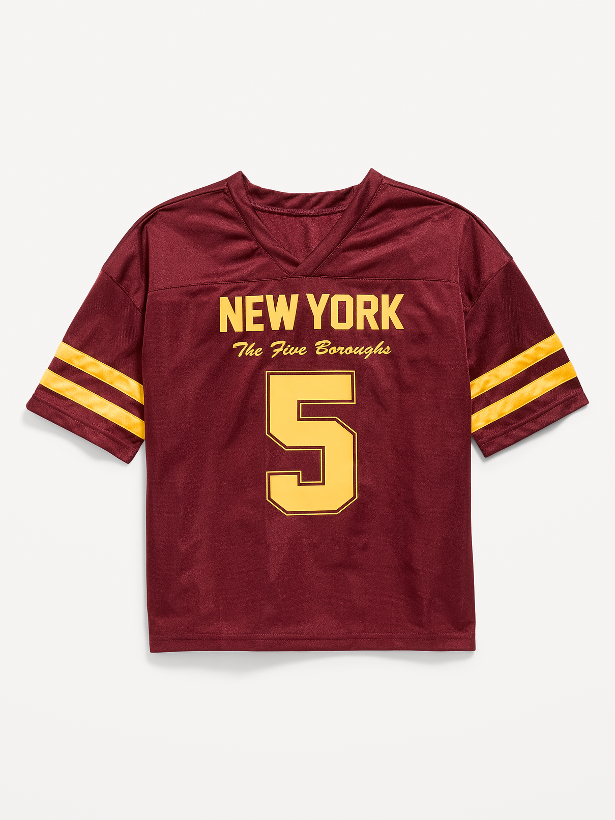 Image number 2 showing, Oversized Football-Style Lifestyle Jersey T-Shirt for Boys