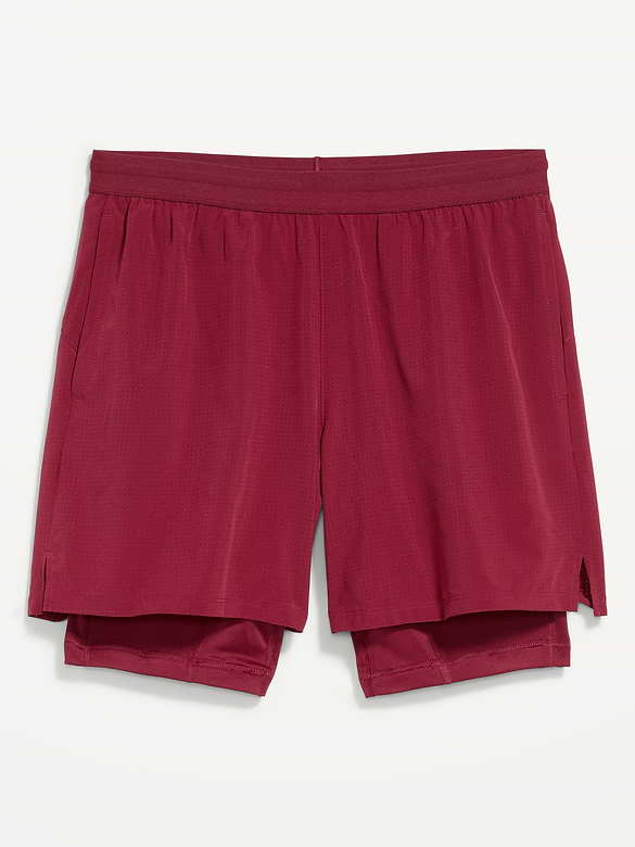 2-In-1 Performance Run Shorts -- 5-inch inseam