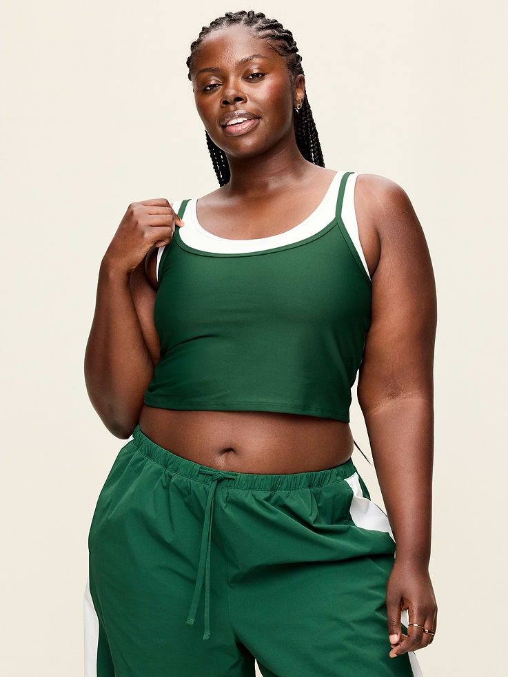 Image number 6 showing, PowerSoft Layered Longline Bra