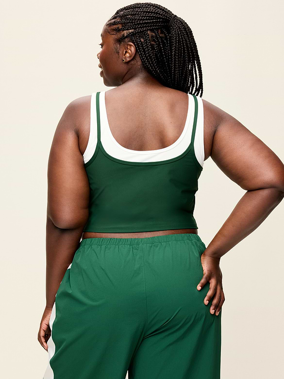 PowerSoft Layered Longline Bra