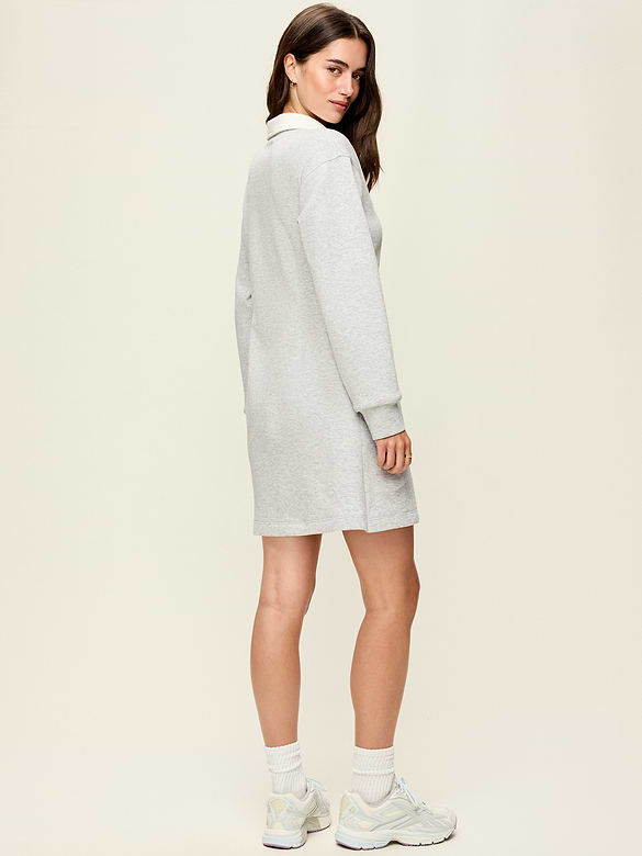 Dynamic Fleece Pique Polo Dress