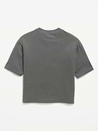 Image number 2 showing, Kiss™ Gender-Neutral Oversized Graphic T-Shirt for Kids