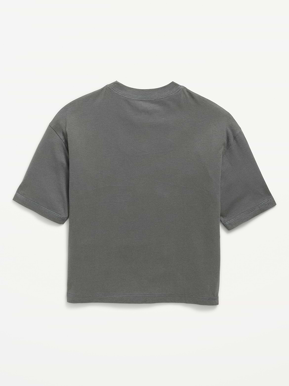 Kiss™ Gender-Neutral Oversized Graphic T-Shirt for Kids