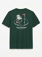 Image number 1 showing, Soft-Washed Crew-Neck Graphic T-Shirt