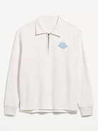 Image number 2 showing, Collared Fleece Quarter-Zip Pullover