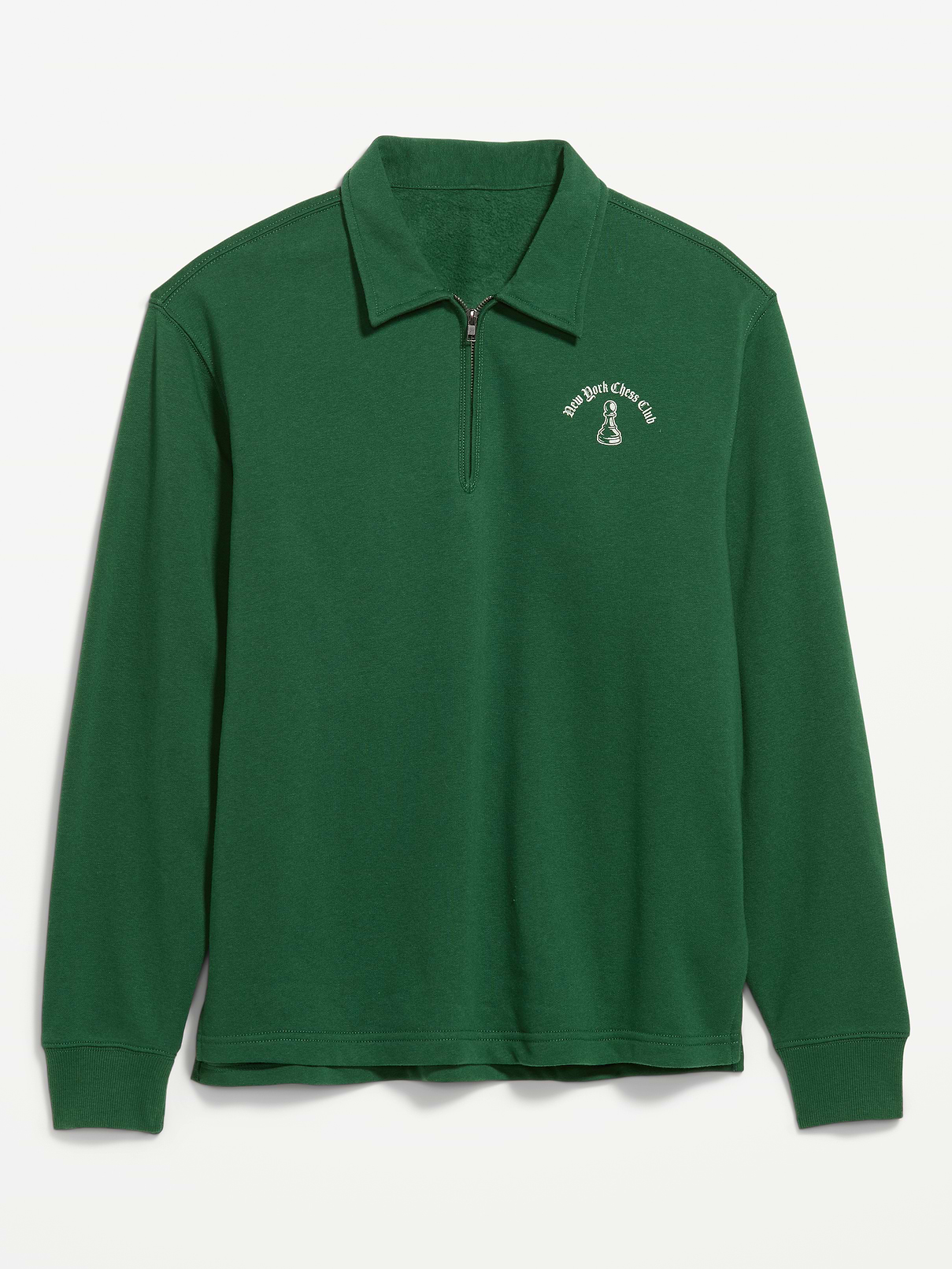 Image number 1 showing, Collared Fleece Quarter-Zip Pullover