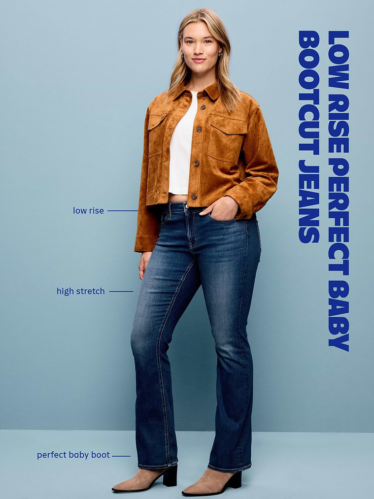 Image number 6 showing, Low-Rise Boot-Cut Jeans
