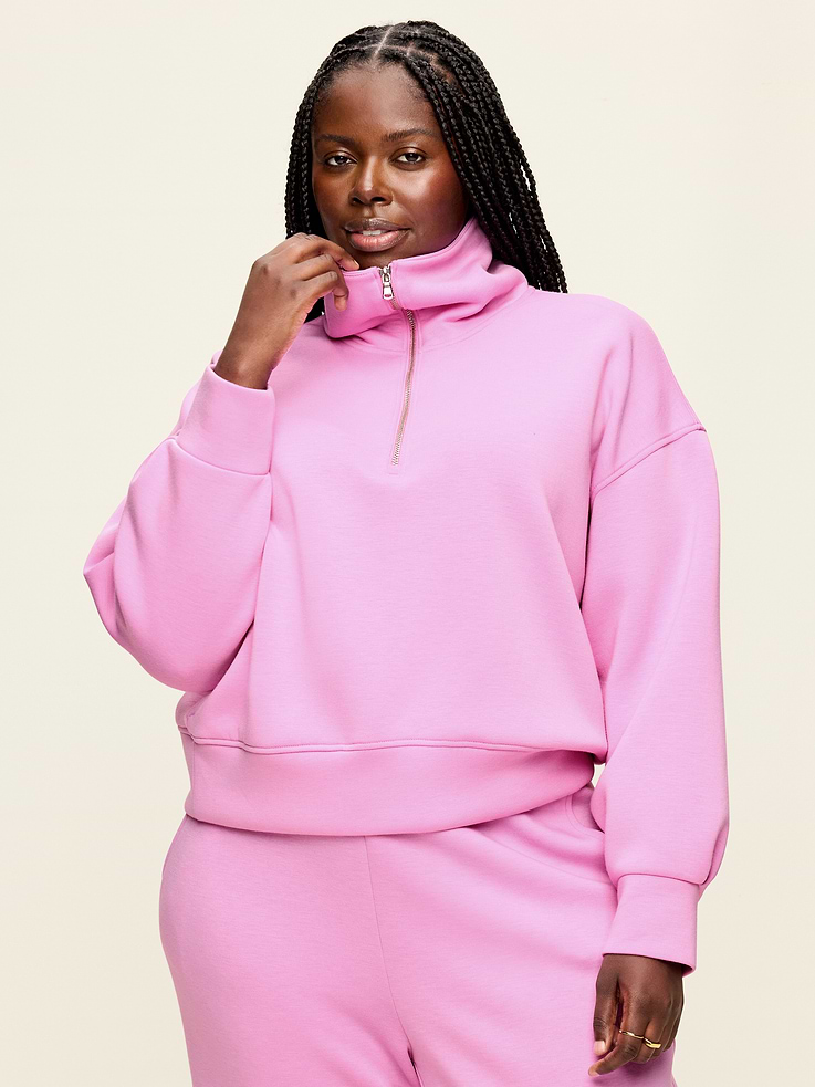 Image number 3 showing, Bounce Fleece Half-Zip Pullover Sweatshirt