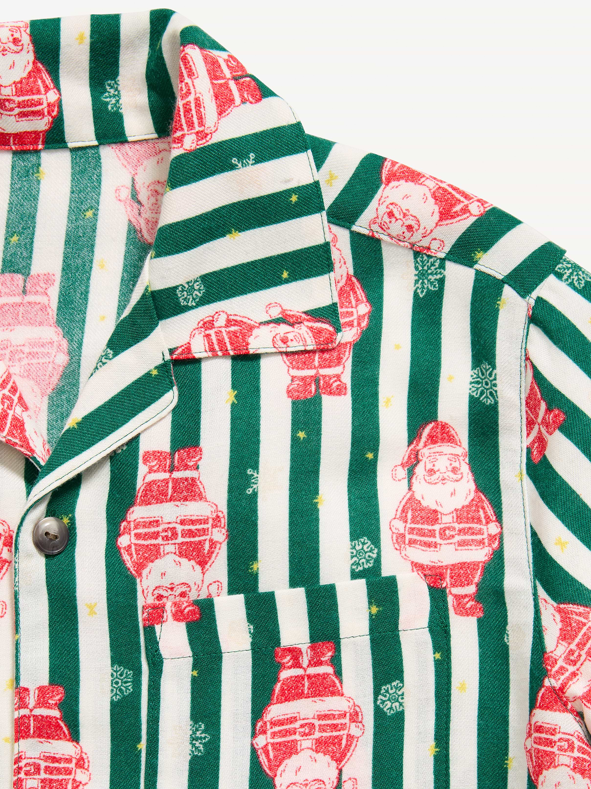 Image number 3 showing, Gender-Neutral Printed Flannel Pajama Pants Set for Kids