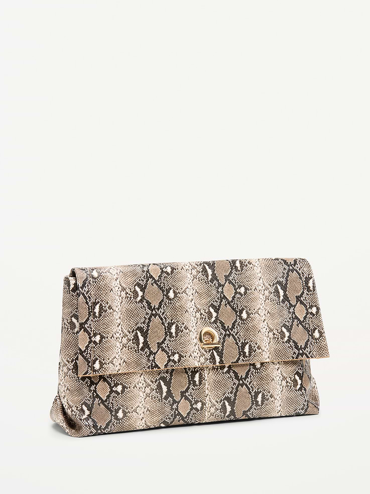 Image number 1 showing, Oversized Slouchy Clutch