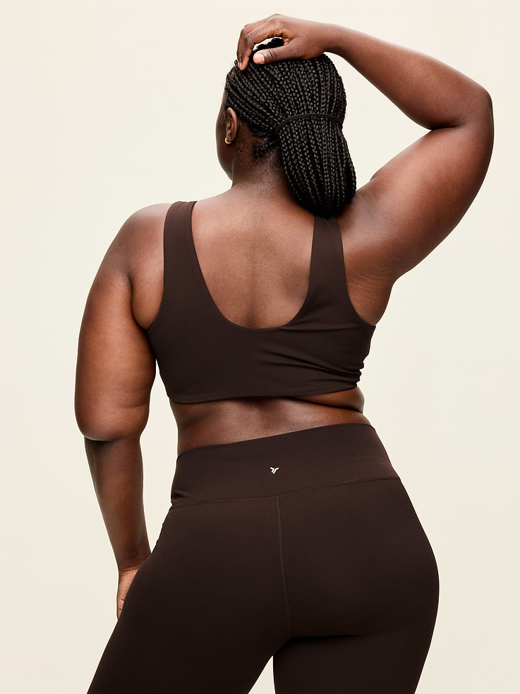 Image 8 of 9, Light Support StudioSmooth Twist-Front Sports Bra