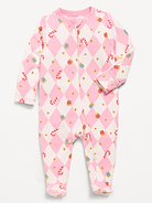 Image 2 of 3, SoftMode 2-Way-Zip Sleep & Play Footed One-Piece for Baby