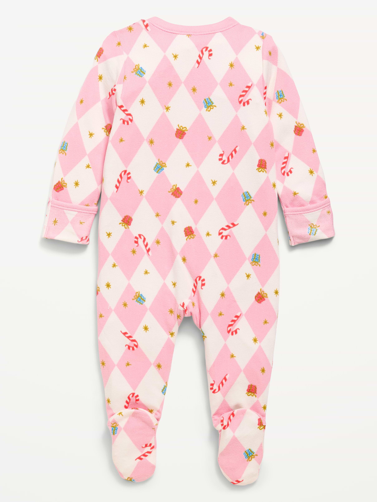 Image 3 of 3, SoftMode 2-Way-Zip Sleep & Play Footed One-Piece for Baby