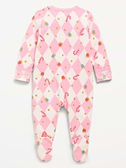 Image 3 of 3, SoftMode 2-Way-Zip Sleep & Play Footed One-Piece for Baby