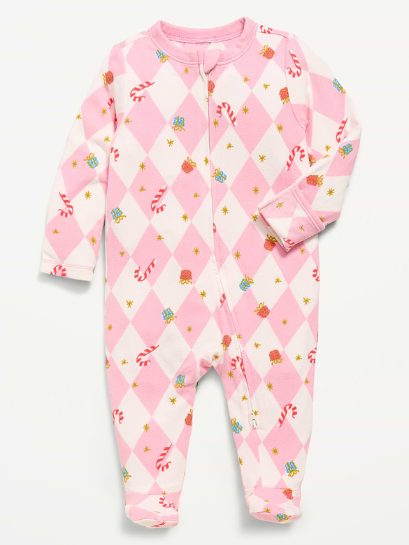 SoftMode 2-Way-Zip Sleep & Play Footed One-Piece for Baby