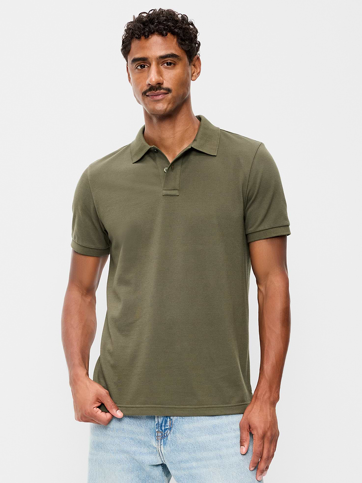 Image number 1 showing, Classic Fit Pique Polo