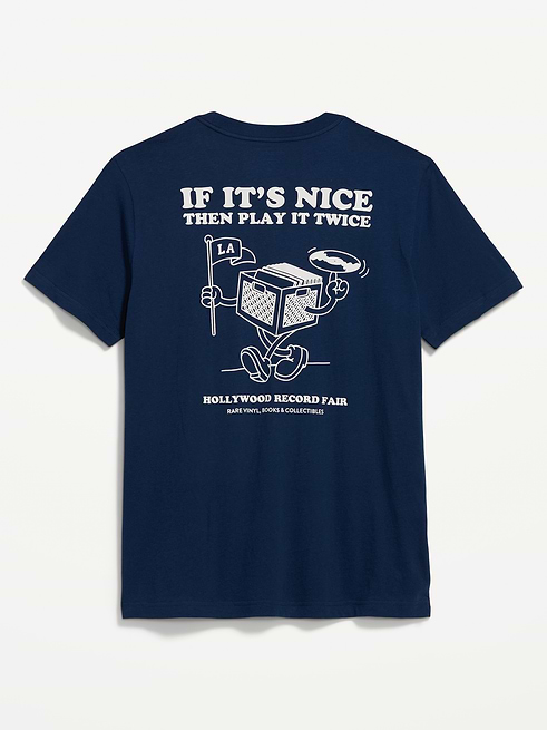 Soft Soft-Washed Crew-Neck Graphic T-Shirt on clearance at Old Navy — 53% off