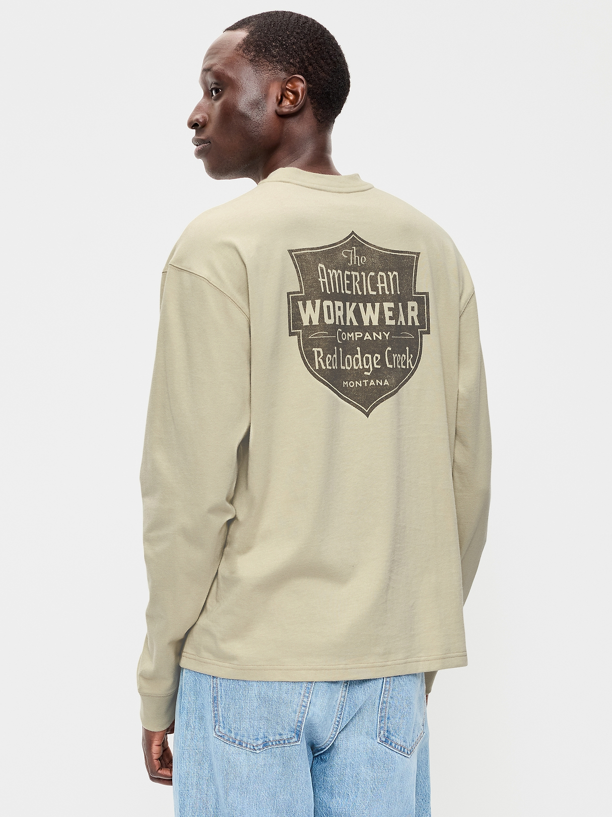 Long-Sleeve Heavyweight Graphic T-Shirt | Old Navy