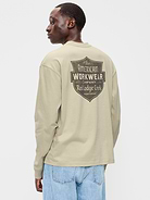 Image number 1 showing, Long-Sleeve Heavyweight Graphic T-Shirt