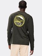 Image number 1 showing, Long-Sleeve Heavyweight Graphic T-Shirt