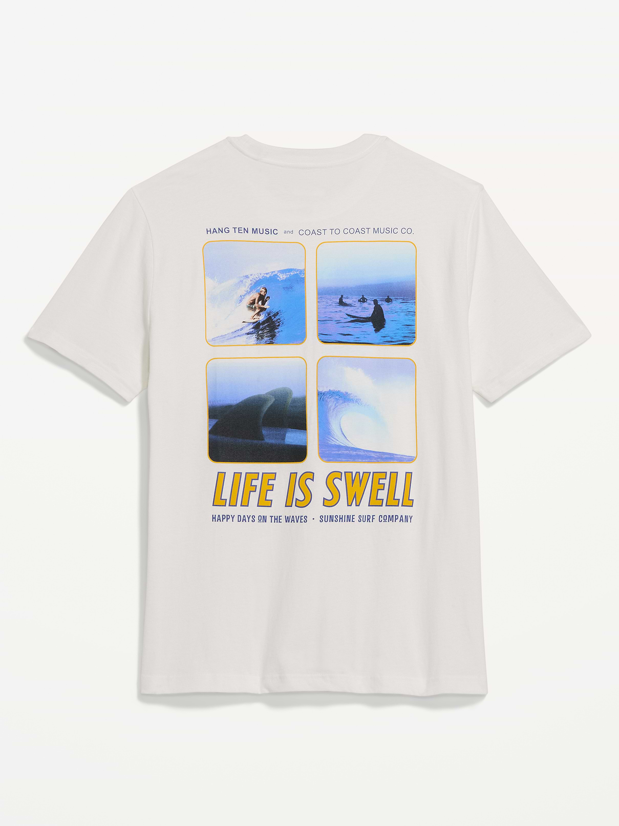 Image number 1 showing, Soft-Washed Crew-Neck Graphic T-Shirt