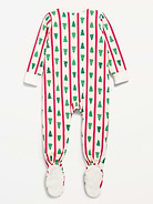 Image 2 of 2, 2-Way-Zip Microfleece Pajama One-Piece for Toddler & Baby