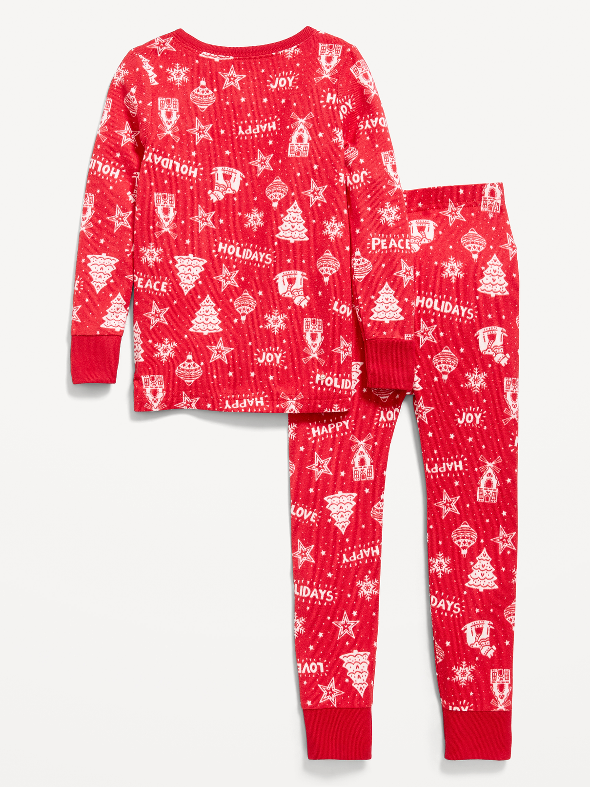 Image 2 of 2, SoftMode Printed Snug-Fit Pajama Set for Toddler & Baby