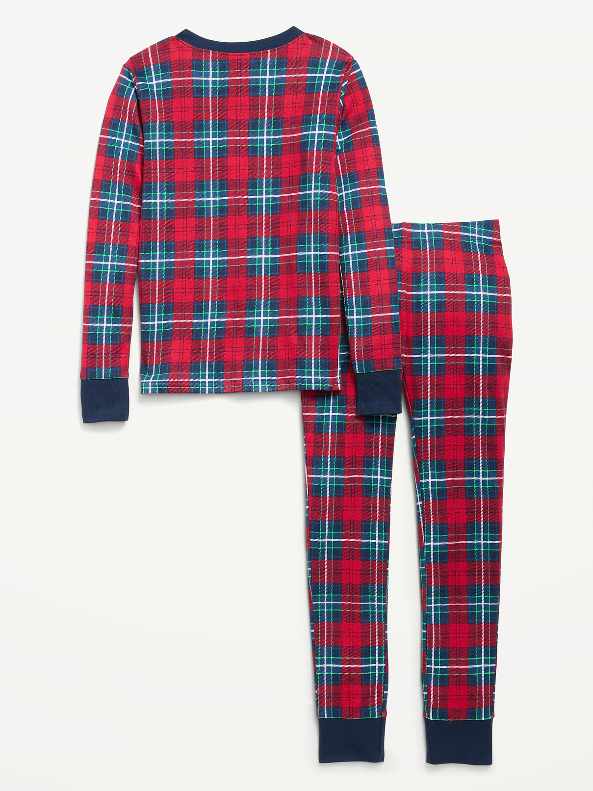 Image 2 of 2, Gender-Neutral Snug-Fit Graphic Pajama Set for Kids