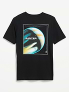 Image number 1 showing, Soft-Washed Crew-Neck Graphic T-Shirt