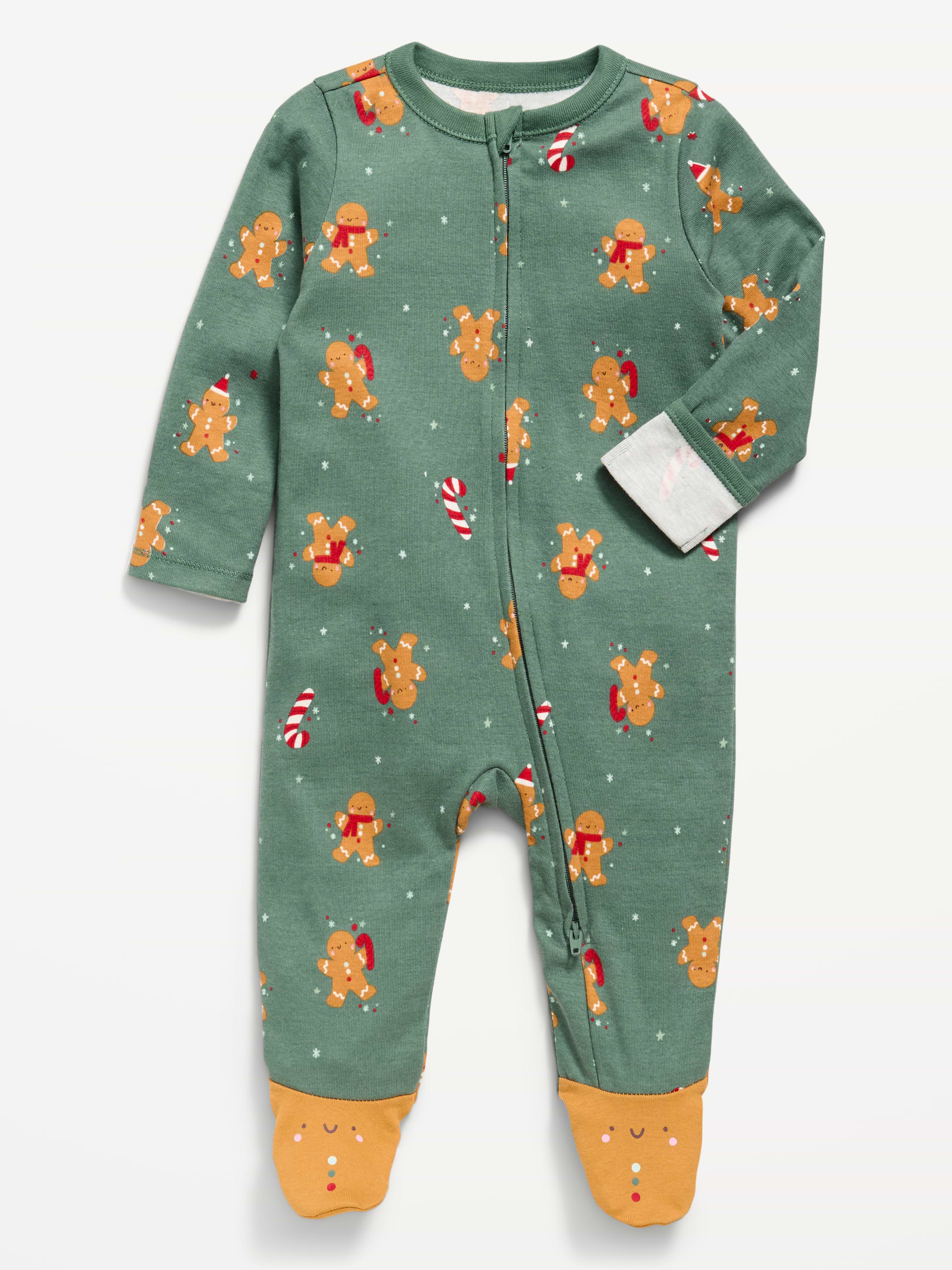 2-Way-Zip Sleep & Play Footed One-Piece for Baby | Old Navy