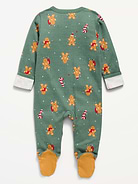 Image 2 of 2, 2-Way-Zip Sleep & Play Footed One-Piece for Baby