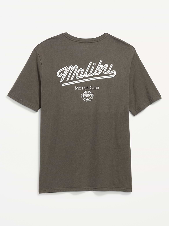Soft-Washed Crew-Neck Graphic T-Shirt