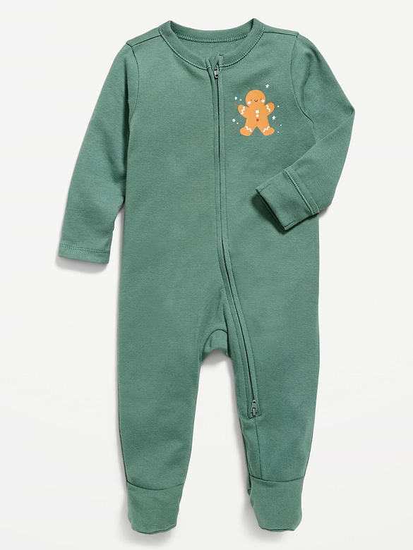 2-Way-Zip Sleep & Play Footed One-Piece for Baby