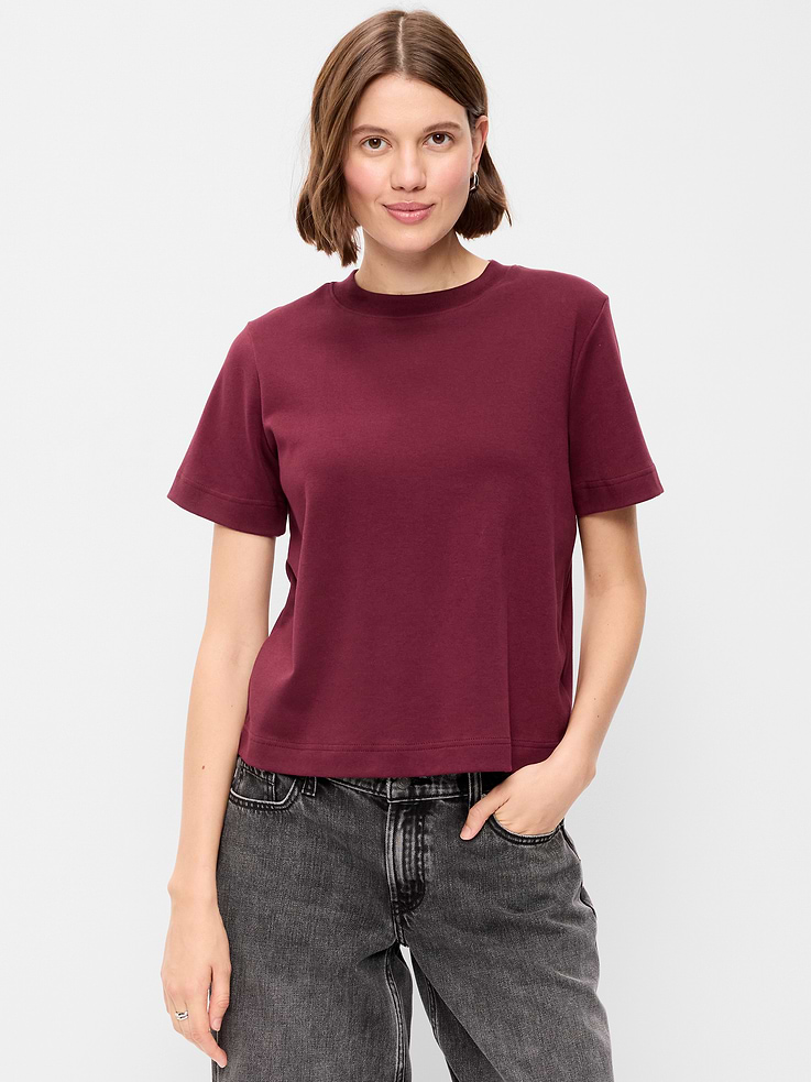 Image number 1 showing, Heavyweight Crew-Neck T-Shirt
