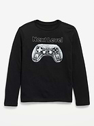 Image number 1 showing, Long-Sleeve Graphic T-Shirt for Boys
