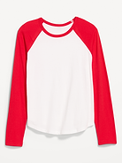 Image number 2 showing, EveryWear Long-Sleeve Raglan Baseball T-Shirt