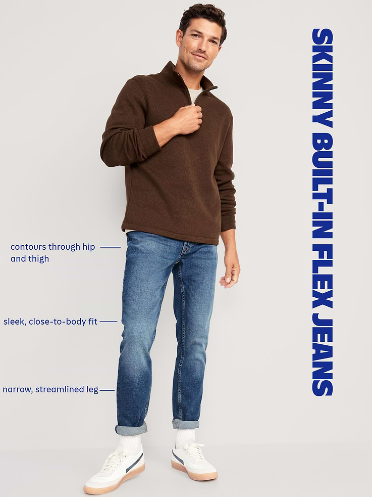 Image number 5 showing, Skinny Built-In Flex Jeans