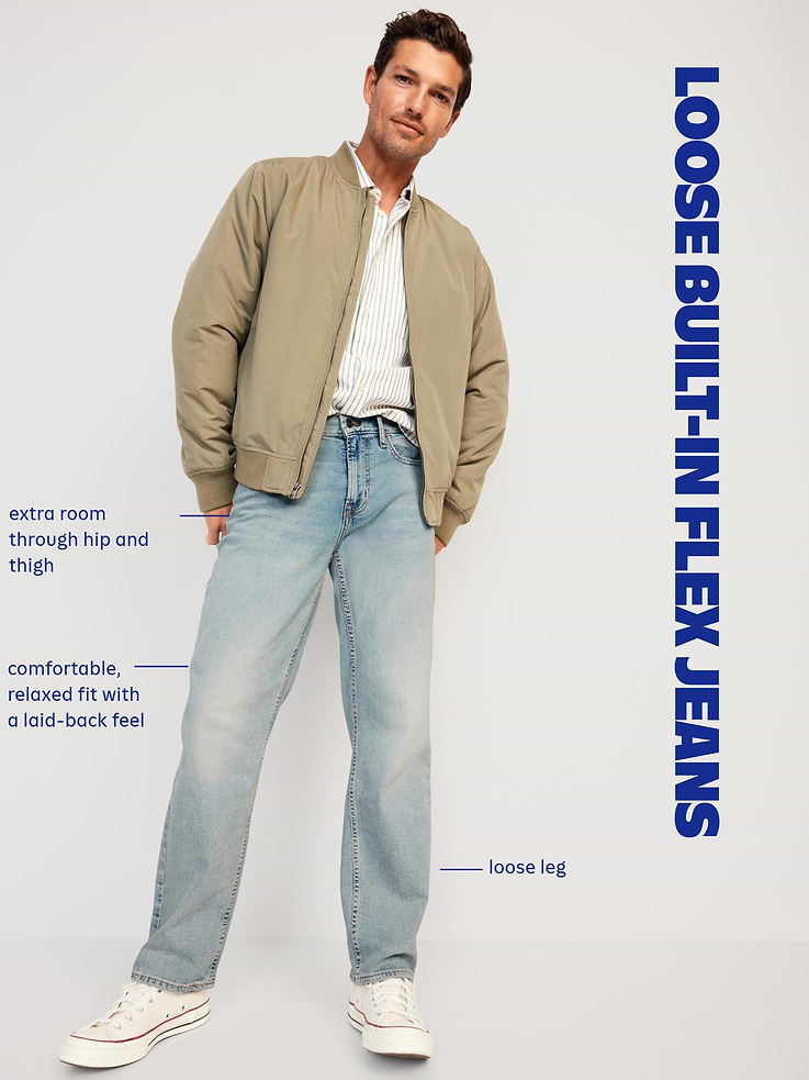 Image number 5 showing, Loose Built-In Flex Jeans